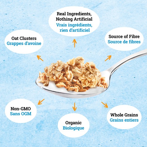Jordans Morning Crisp Organic Granola Cereal Oat Crisp 375 g