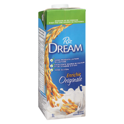 Dream Dairy Free Beverage Rice Enriched Original 1 L