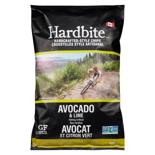 Hardbite Gluten-Free Chips Avocado & Lime 625 g