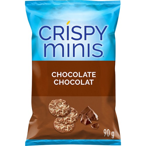Quaker Crispy Minis Brown Rice Cakes Chocolate 90 g