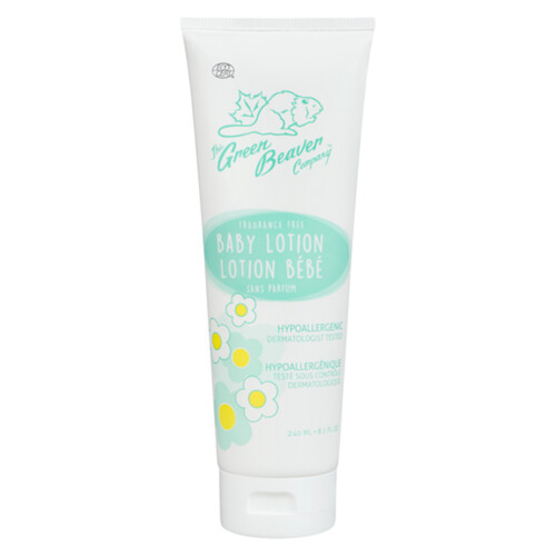 The Green Beaver Company Fragrance-Free Baby Lotion 240 ml