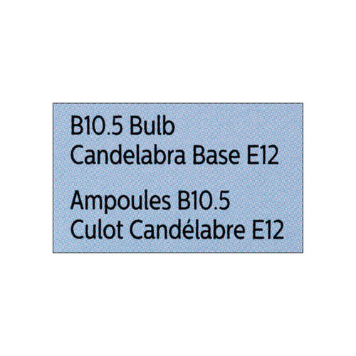 Philips Light Bulbs DuraMax 40W B10 Candelabra Base Clear Chandelier 4 EA