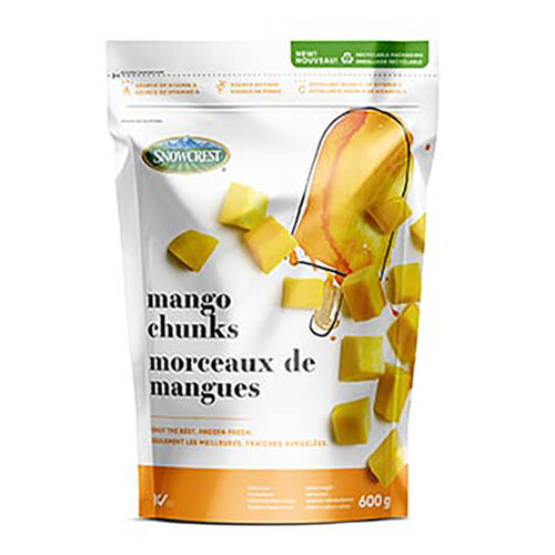 Snowcrest Frozen Mango Chunks 600 g