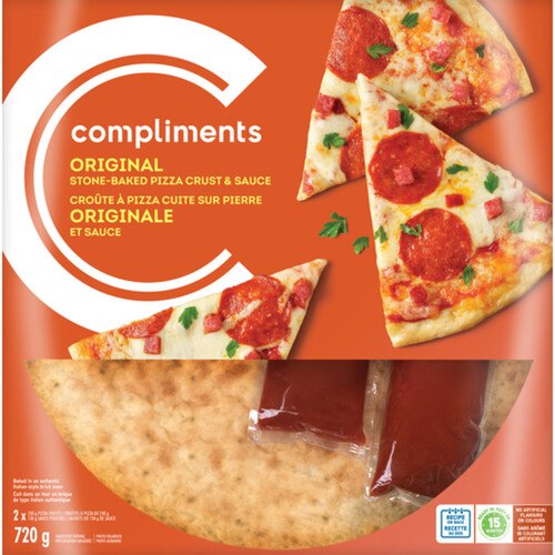 Compliments Stone Baked Pizza Kit Original 720 g