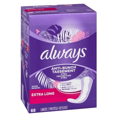 Always Panty Liner Daily Non Wing 68 Count