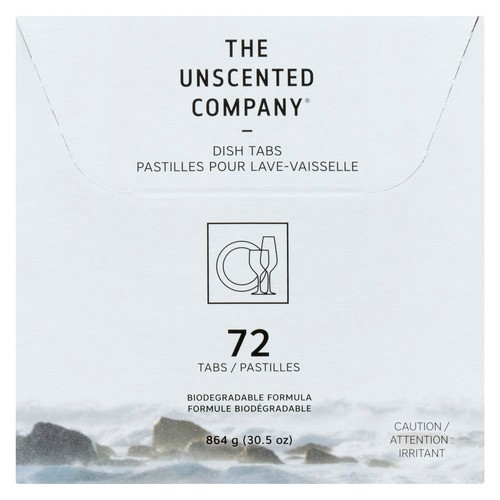 The Unscented Company Dish Tabs 72 Count