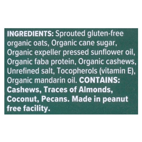 One Degree Organic Foods Protein Granola Sprouted Citrus Cashew 283 g