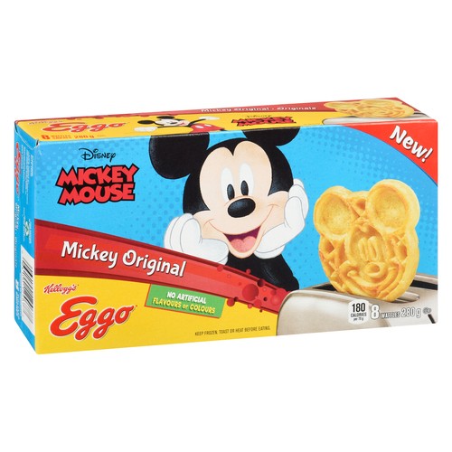 Kellogg's Eggo Frozen Waffles Mickey Original 280 g