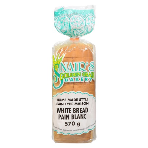 Snair's Sliced Bread White 570 g