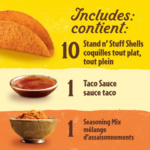 Old El Paso Dinner Kit Bold Taco With Nacho Cheese 269 g