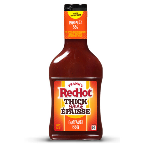 Frank's Red Hot Thick Sauce Buffalo 'N BBQ 354 ml