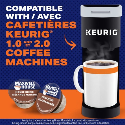 Maxwell House Coffee Pods 100% Arabica House Blend 30 K-Cups 292 g