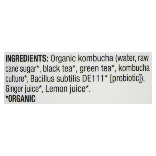 Cove Drinks Kombucha Ginger 355 ml (can)