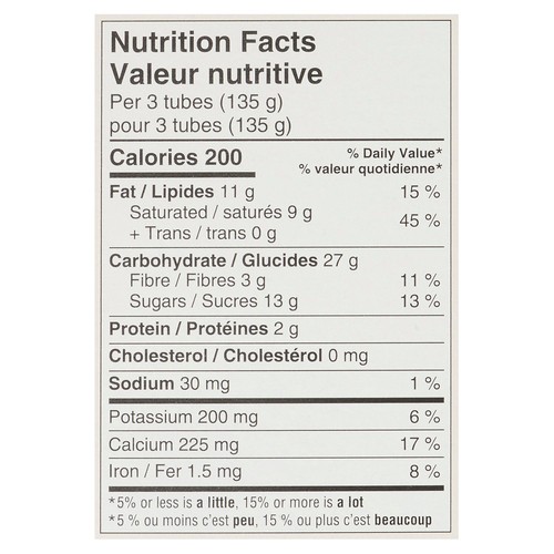 Yoso Tubeez Plant-Based Yogurt Tubes Chocolate 360 g