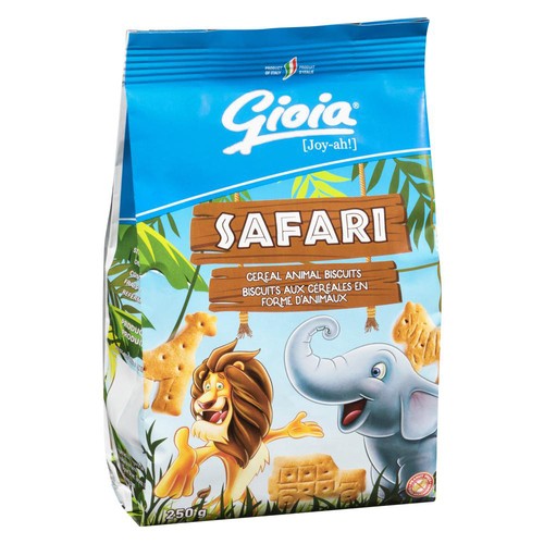 Gioia Cereal Animal Biscuits Safari 250 g