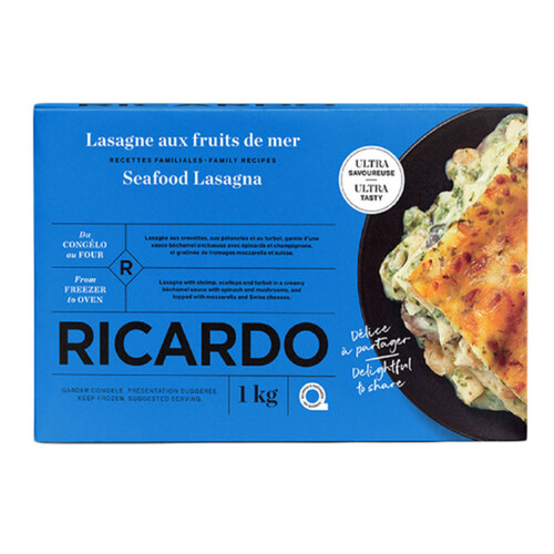 RICARDO Frozen Seafood Lasagna 1 kg