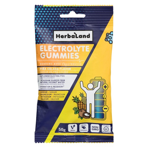Herbaland Gummies Electrolyte Pina Colada 50 g