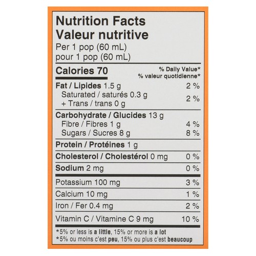 NanaShake Nana Pops Frozen Bars Strawberry Funshine 4 x 60 ml
