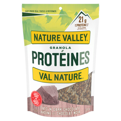 Nature Valley Protein Granola Cereal Oats 'n Dark Chocolate 311 g