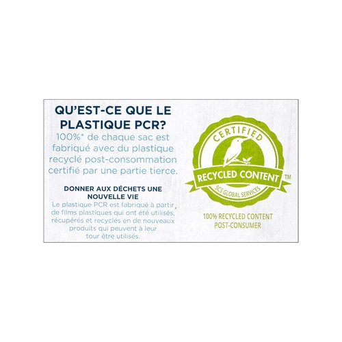 BioBag Green Polly Recycling Bag Clear 20 Bags