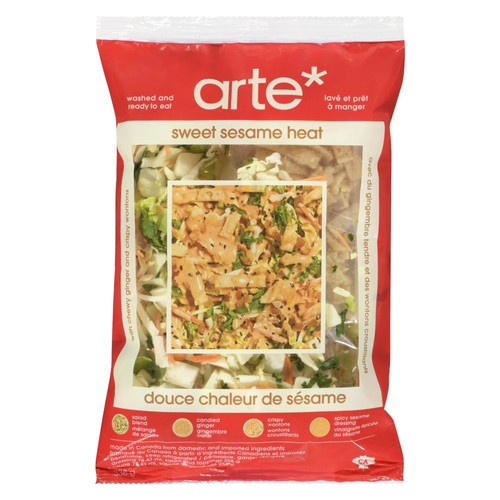 Arte* Sweet Sesame Heat with Chewy Ginger and Crispy Wontons 338 g