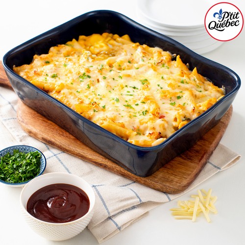 P'tit Québec Shredded Cheese Medium Cheddar 320 g