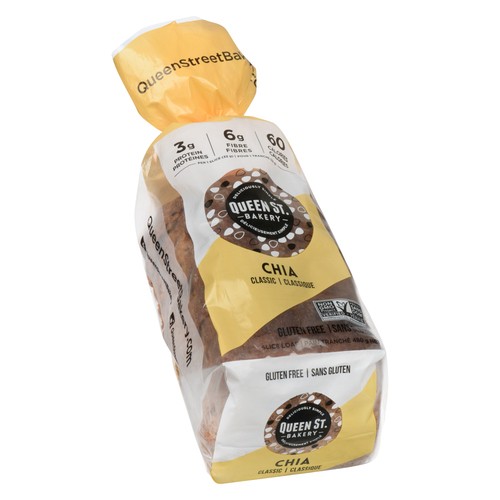 Queen Street Bakery Gluten-Free Frozen Chia Loaf Classic 480 g