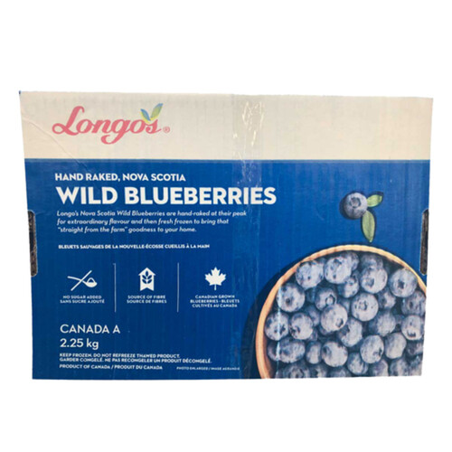 Longo's Frozen Wild Blueberries 2.25 kg