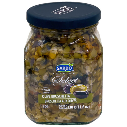 Sardo Bruschetta Olives 330 g