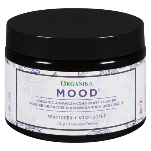Organika Health Organic Ashwagandha Root Powder Mood 100 g