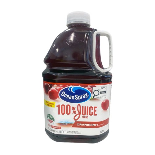 Ocean Spray 100% Juice Blend Cranberry 3 L