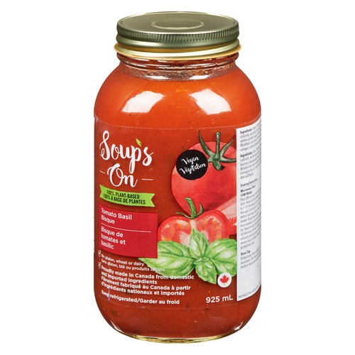 Soups On Soup Tomato Basil Bisque 925 ml