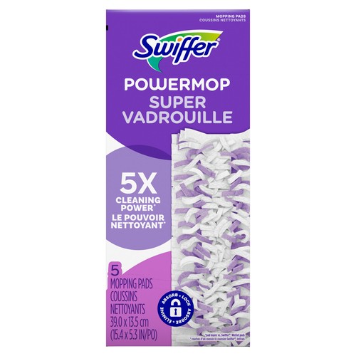 Swiffer Powermop Mopping Pads 5 Count