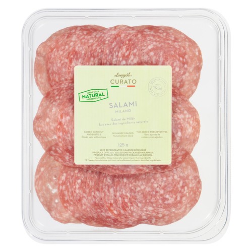 Longo's Curato Natural Salami 125 g