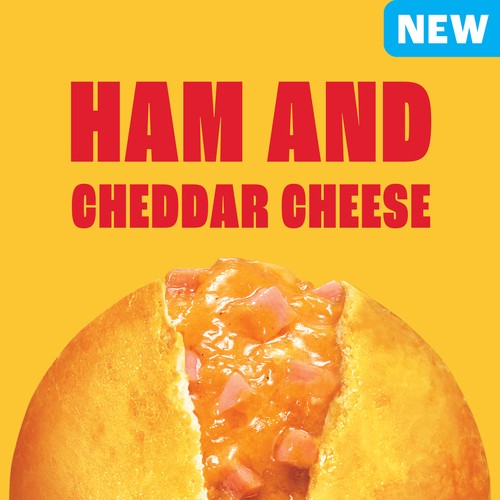 McCain Pockets Ham & Cheddar 6 x 90 g