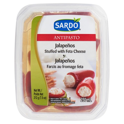 Sardo Jalapenos With Feta 250 ml
