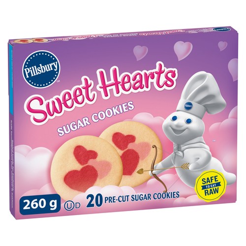 Pillsbury Ready To Bake! Sugar Cookies Sweet Hearts 260 g
