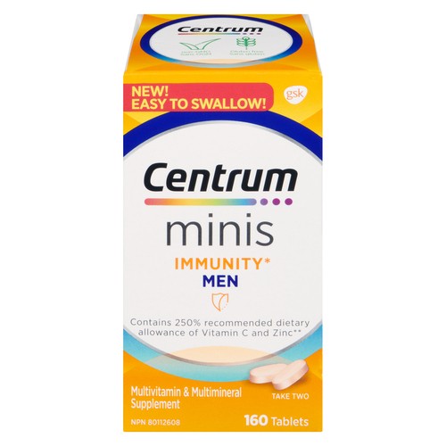 Centrum Minis Multivitamin & Multimineral Immunity Men 160 Count