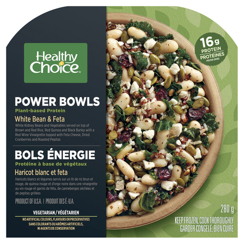 Healthy Choice Power Bowl White Bean and Feta 280 g (frozen)