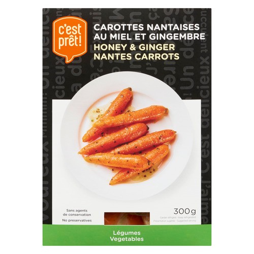 C'est Prêt! Nantes Carrots Honey Ginger 300 g