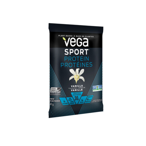 Vega Sport Gluten-Free Protein Powder Vanilla Single Serving 41 g