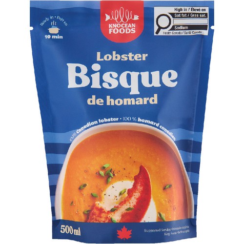 Knocean Frozen Lobster Bisque 500 ml