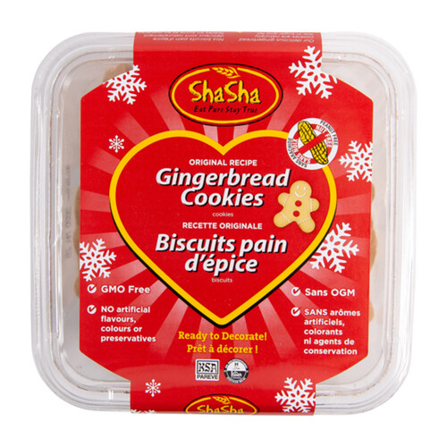 ShaSha Peanut-Free Cookies Gingerbread 240 g
