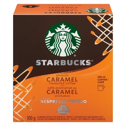 Starbucks Coffee Pods Smooth Caramel 8 Capsules 100 g