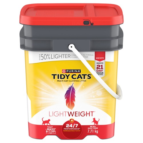 Purina Tidy Cats Light Weight Cat Litter 24/7 Performance Multi-Cat 7.71 kg