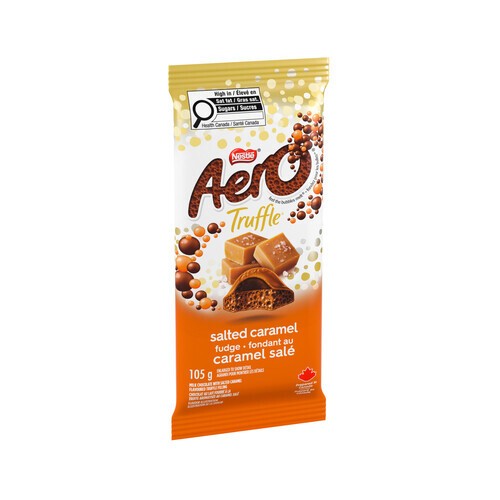 Nestlé Aero Chocolate Truffle Bar Salted Caramel 105 g
