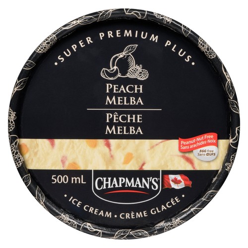 Chapman's Super Premium Plus Ice Cream Peach Melba 500 ml