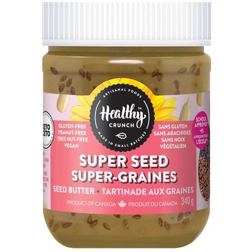 Healthy Crunch Super Seed Crunch Sunseed Butter 340 g
