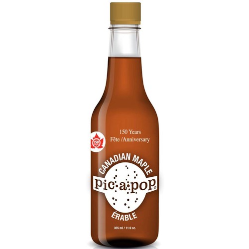 Pic A Pop Soft Drink Canadian Maple 355 ml