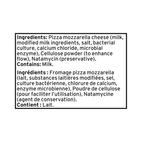 Cracker Barrel Shredded Cheese Mozzarella 320 g